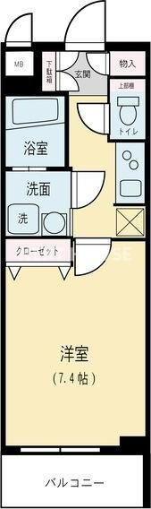 サムティ北梅田VESSELの間取り