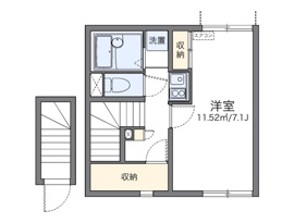 代表的な間取のため実際の間取とは異なる場合があります