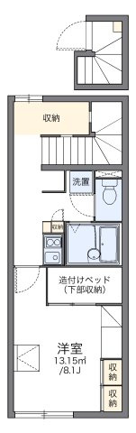 代表的な間取のため実際の間取とは異なる場合があります