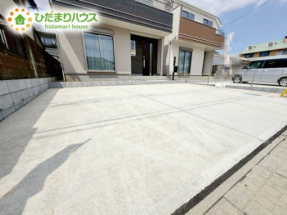 【駐車場】 | 水戸市笠原町974番　新築戸建　A号棟 | マイホームなら駐車場代がかかりません。しかも、自宅の駐車場で洗車が出来ます！今までコイン洗車に行っていた手間も省けて、節約にも繋がります(^^♪