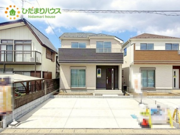 【外観】 | 水戸市笠原町974番　新築戸建　A号棟 | 日当たり良好の物件です！