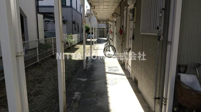 ファミールコーポ高屋7 のエントランス|物件敷地内写真です(#^^#)