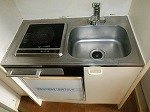 コンパクトなキッチンで掃除もラクラク