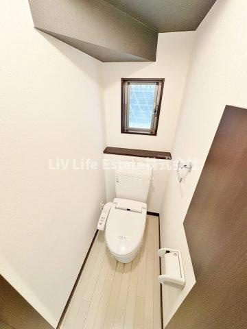 清水３丁目貸家のトイレ
