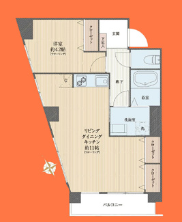 【間取り】 | 東中野第2マンション