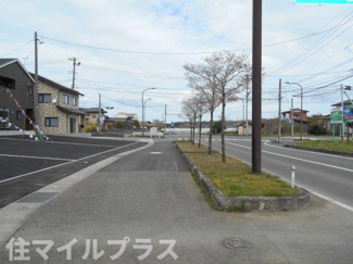 【前面道路含む現地写真】 | 白河市東釜子新築一戸建て3棟 | 前面道路含む現地写真です