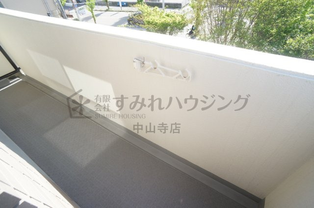 メゾンボヌール【駐車場１台付き】のバルコニー