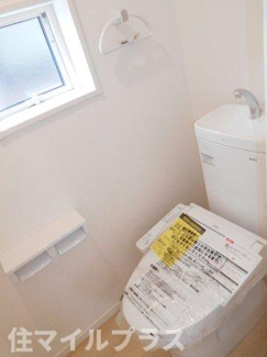 【トイレ】 | 白河市東釜子新築一戸建て3棟 | トイレもきれいです