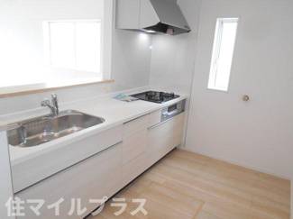 【キッチン】 | 白河市東釜子新築一戸建て3棟 | お料理しやすいキッチンです