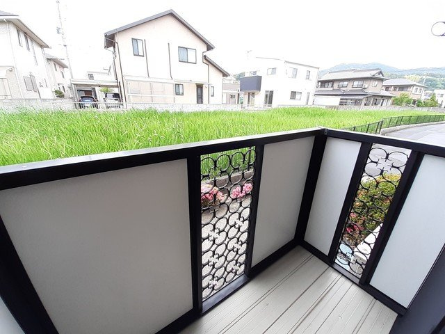 エリアールのバルコニー