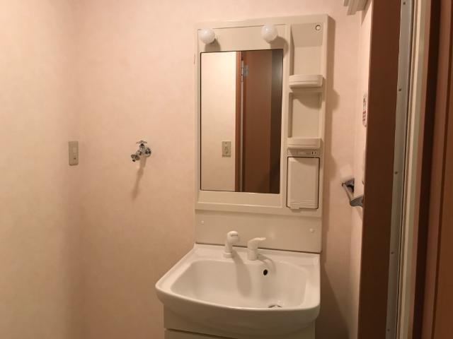 クオリティー・レジデンスの洗面所|洗髪洗面化粧台