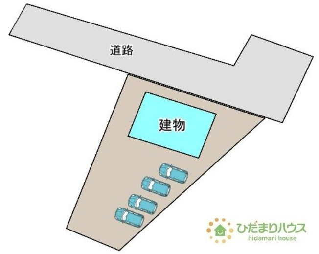 【区画図】 | 桜川市青柳　中古戸建 | 敷地面積広々115坪♪