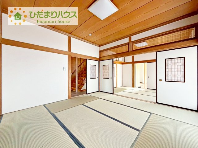 【和室】 | 桜川市青柳　中古戸建 | 赤ちゃんスペースや客間など、多彩な用途で使用できる和室☆