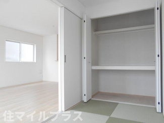 【和室】 | 白河市東釜子新築一戸建て3棟 | 柔らかい畳が心地よい和室