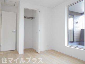 【洋室】 | 白河市東釜子新築一戸建て3棟 | コンパクトで使いやすい洋室です