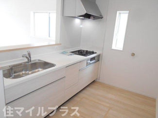 【キッチン】 | 白河市東釜子新築一戸建て3棟 | キッチンでお料理をお楽しみください