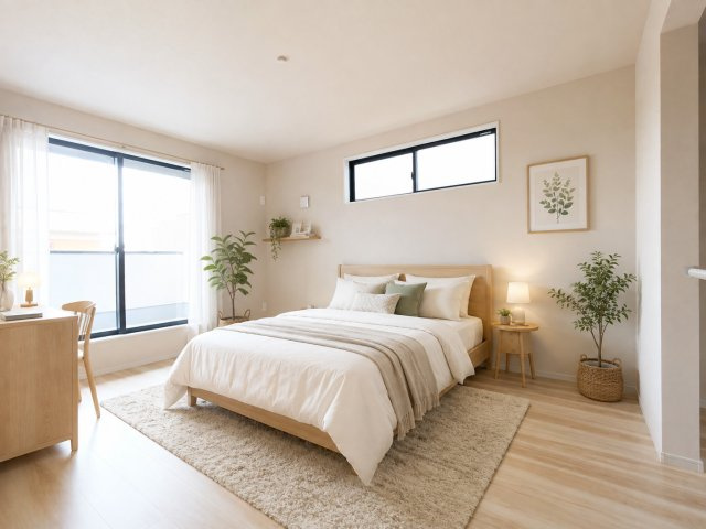 三郷市　幸房　新築戸建　全1棟の洋室|スタンダードな洋室です