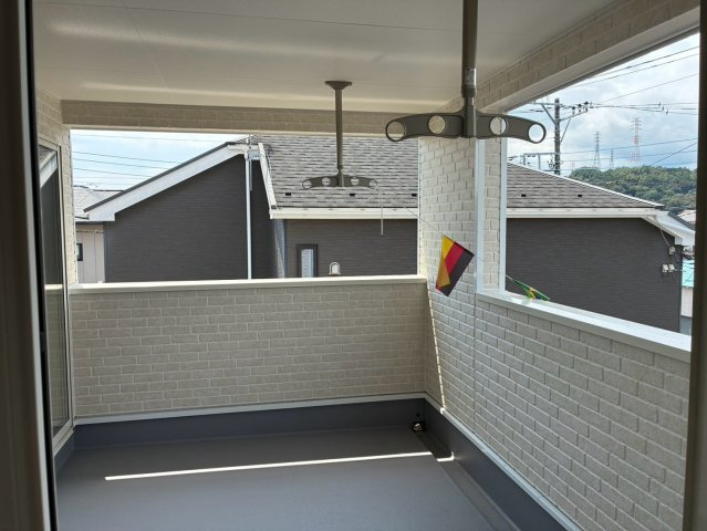 売新築戸建　富士市入山瀬のバルコニー