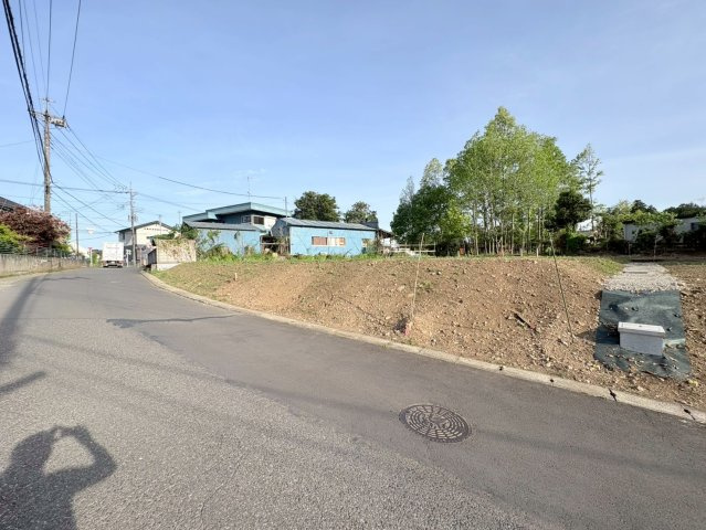 日高市野々宮　建築条件なし売地　JR川越線『高麗川駅』徒歩15分　【高麗川小学区】の前面道路含む現地写真