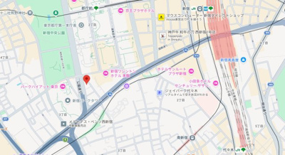 【地図】 | 西新宿ダイヤモンドパレス