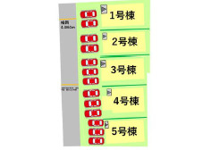 菊陽町大字原水5期の区画図