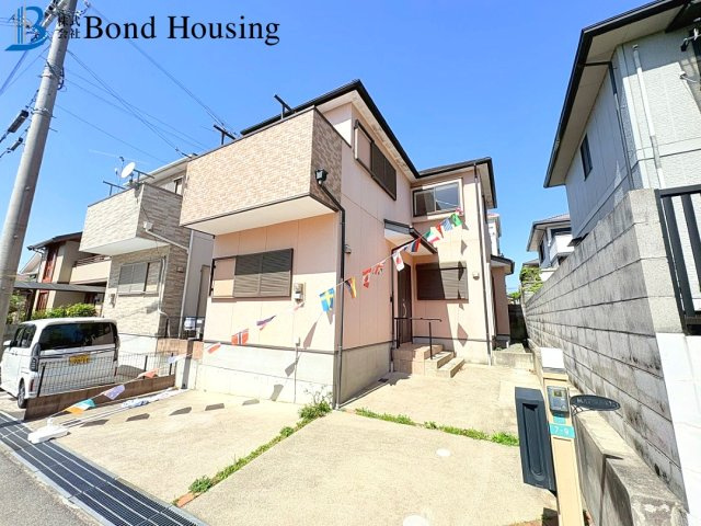 「全居室6帖以上」閑静な住宅地」　松が丘1丁目　築20年の前面道路含む現地写真