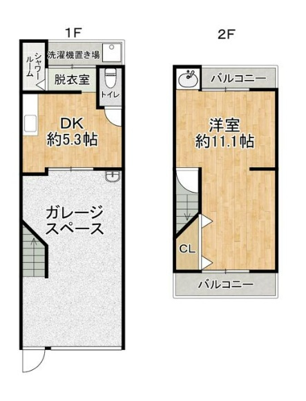 大阪市鶴見区安田3丁目の間取り