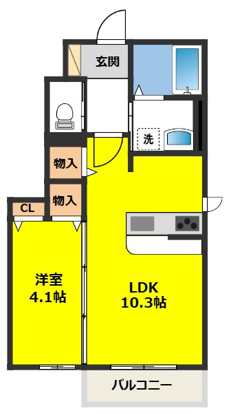 シャルモントの間取り