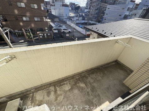 オークハイツのバルコニー