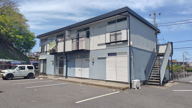 コーポ斉藤の外観|外観は落ち着いています