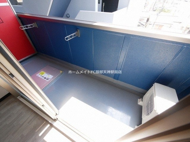 みおつくし十三のバルコニー