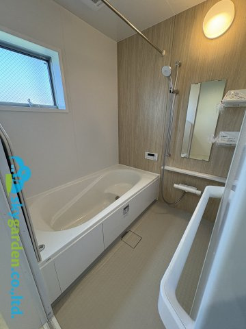 茅ヶ崎市小和田１丁目　新築戸建　全１棟の浴室|日々の暮らしに欠かせないお風呂です