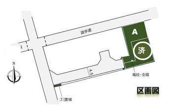 茅ヶ崎市小和田１丁目　新築戸建　全１棟の区画図