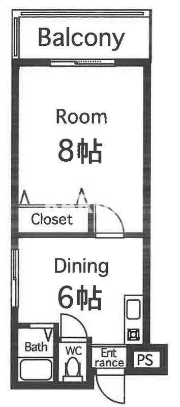 カーサAYの間取り