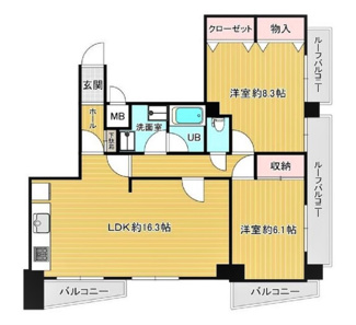【間取り】 | エクレール清瀬 | エクレール清瀬