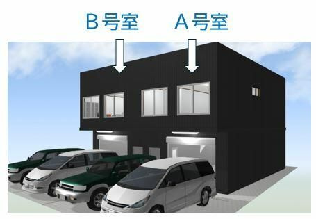 東海市荒尾町　倉庫付き事務所　Ｂ号室