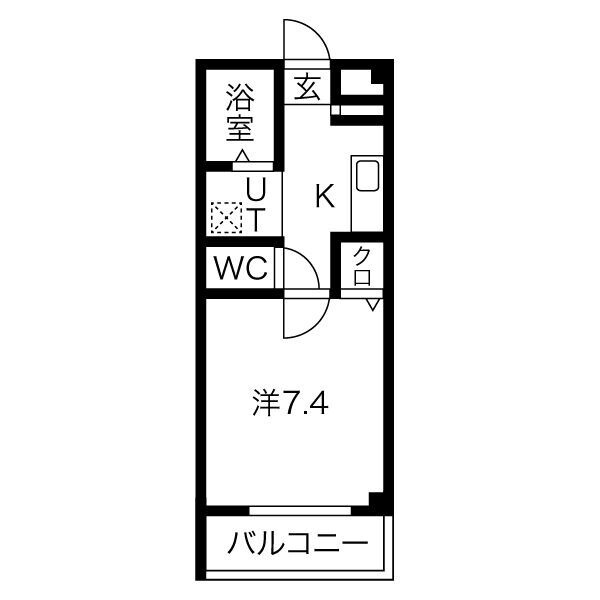 パラッツォ春日野の間取り