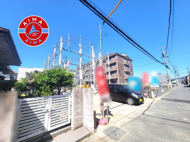 福岡市東区八田1丁目第11-1棟（1号棟）の前面道路含む現地写真|見学の時間などお気軽にお問い合わせ下さい。