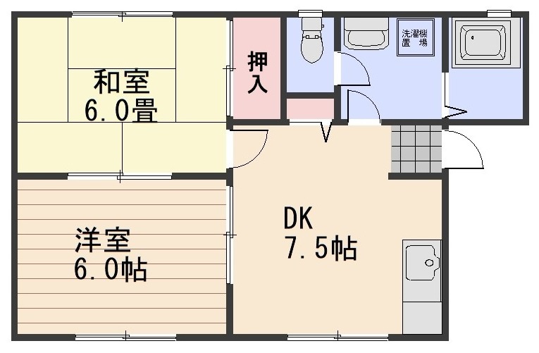 サンライフ四御神の間取り