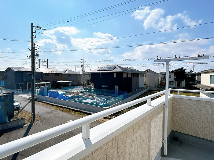 リフォーム中古戸建　岐阜市江崎南4丁目　平成26年築のバルコニー