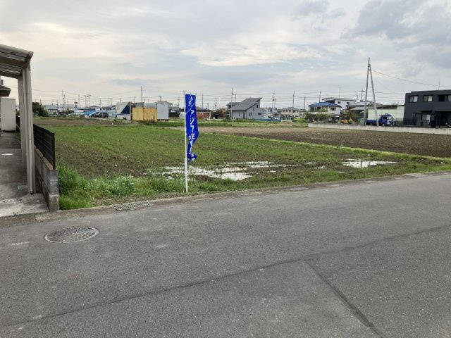 敷地面積１３４坪　売地　春日部市大場①の外観|現地（2026年4月）撮影