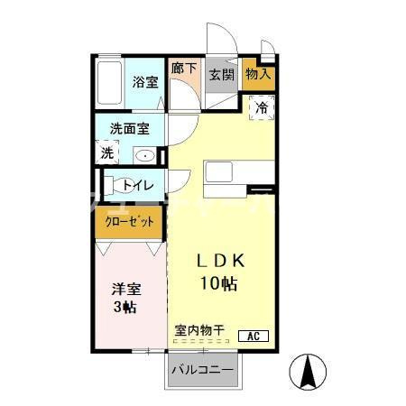 アプリコットの間取り