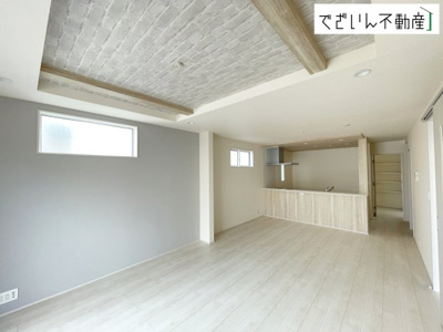 【居間・リビング】 | blooming garden久喜市青葉5丁目　新築住宅 | 現地(2026年7月撮影)