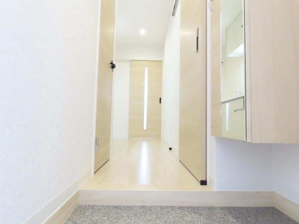 Signpost小江原の玄関|シューズボックスも広いですよ