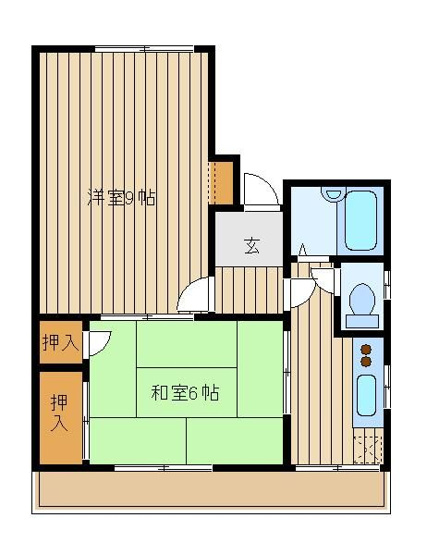 【間取り】 | ルーエ森田