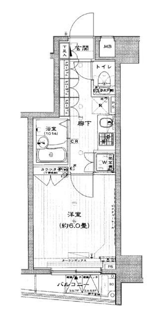 プレール・ドゥーク練馬ノースシティエルエーの間取り|間取りです。