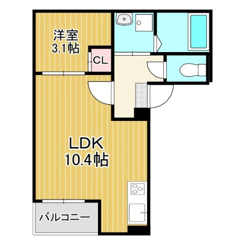 Jack takeⅠの間取り