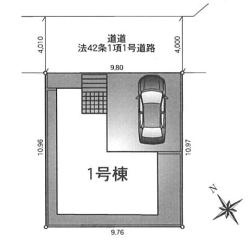宮代町道佛第11　新築一戸建て　クレイドルガーデンの間取り|1区画