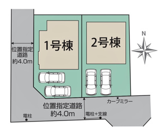 【区画図】 | 小平市鈴木町1丁目　全2棟　2号棟 | 小平市鈴木町1丁目　全2棟　2号棟