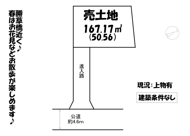 売地の土地図